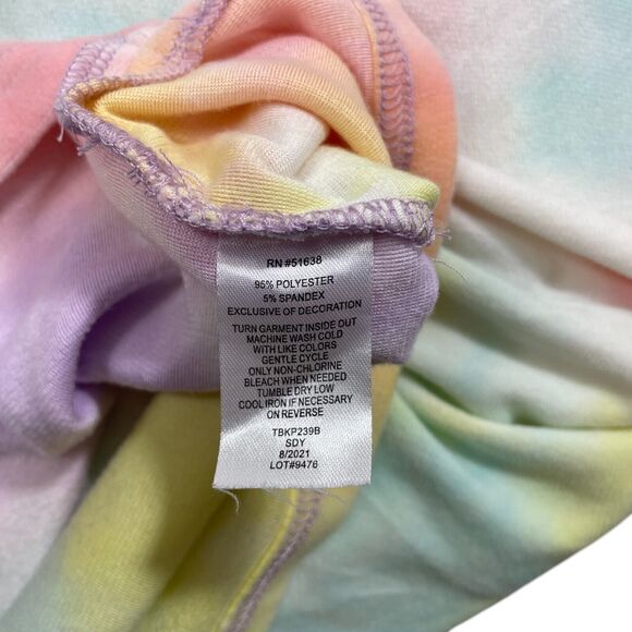 Girl Scouts Misses Small Tie Dye Hooded Sweatshirt Long Sleeve - Picture 5 of 6